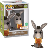 Donkey with Waffles #1625 Shrek Funko Pop scented BoxLunch Exclusive in box and out of box