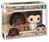 Donna and Ben Treat Yo Self Parks and Recreation Funko Pop TV TargetCon Exclusive 2-Pack in box
