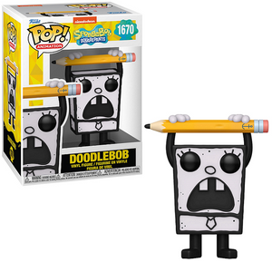 Doodlebob #1670 - Spongebob Squarepants 25th Funko Pop! Animation