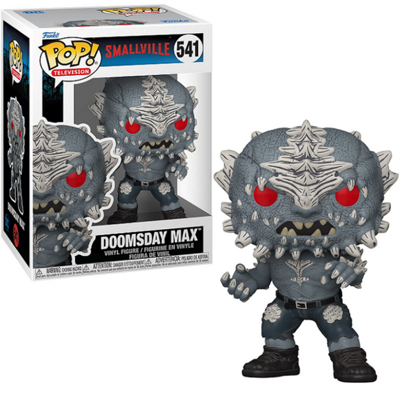 Doomsday Max #541 Funko Pop Smallville figure in box and out of box