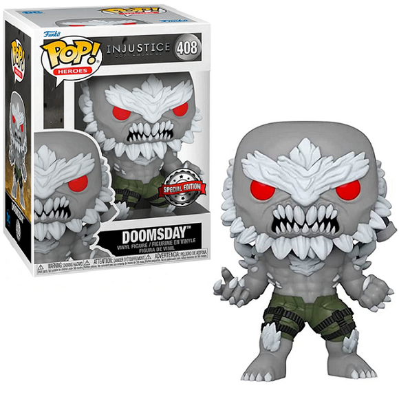 Doomsday #408 - Injustice God Among Us Funko Pop! Heroes [Special Edition]