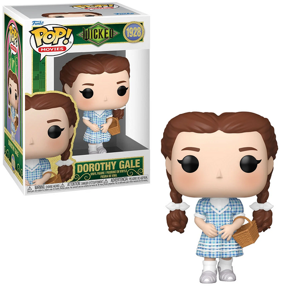 Dorothy Gale #1928 Wicked For Good movie Funko Pop in box and out of box