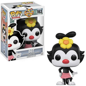 Dot #163 Animaniacs Funko Pop! in box and out of box view