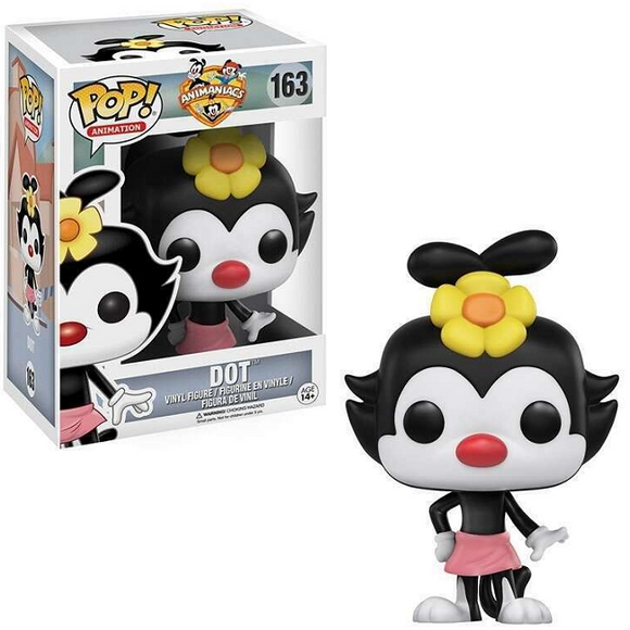 Dot #163 Animaniacs Funko Pop! in box and out of box view