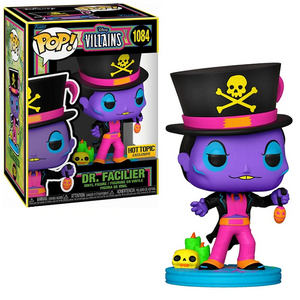 Dr Facilier #1084 - Disney Villains Funko Pop! [Blacklight Hot Topic Exclusive]