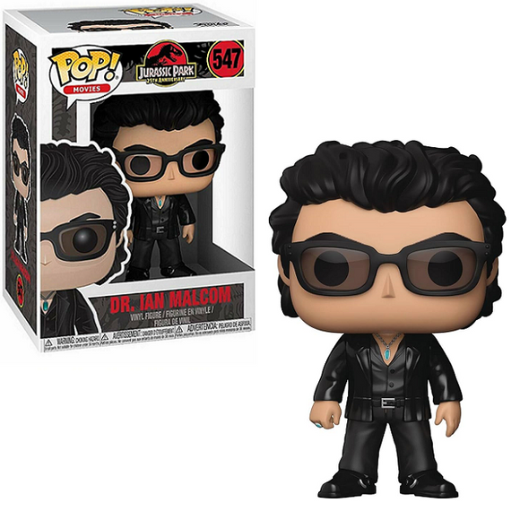 Dr Ian Malcolm #547 - Jurassic Park Funko Pop! Movies