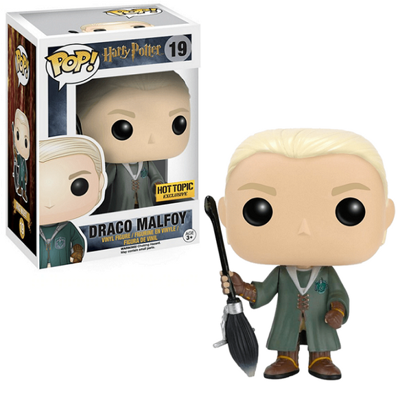 Draco Malfoy #19 - Harry Potter Funko Pop! [Broomstick Hot Topic Exclusive]