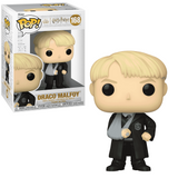 Draco Malfoy with Broken Arm Funko Pop #168 shown in-box and out of box
