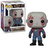 Drax #1204 Guardians of the Galaxy Volume 3 Funko Pop figure in box and out of box