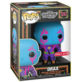 Drax #1243 Marvel Guardians of the Galaxy Vol. 3 Funko Pop Black Light Target Exclusive in box
