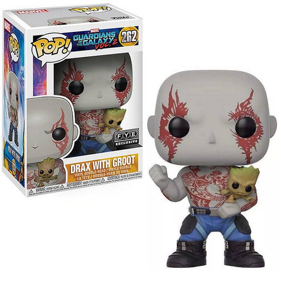 Drax with Groot #262 - Guardians of the Galaxy 2 Funko Pop! [FYE Exclusive]