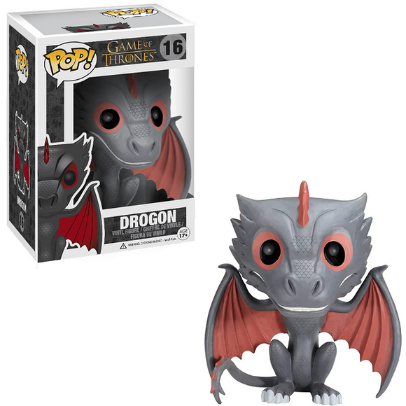Drogon #16 Game of Thrones Funko Pop in box and out of box