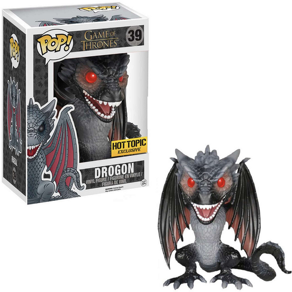 Drogon #46 Game of Thrones 6-inch Funko Pop Hot Topic Exclusive in box and out of box
