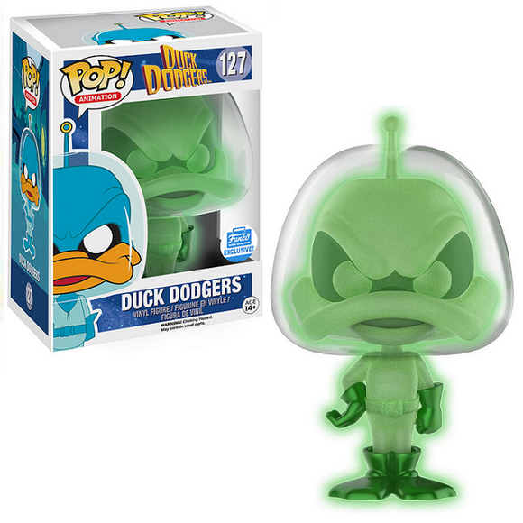 Duck Dodgers #127 - Duck Dodgers Funko Pop! Animation [Gitd Funko Exclusive]