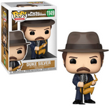Duke Silver #1149 Parks and Recreation Funko Pop figure in box and out of box