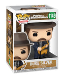 Duke Silver #1149 Funko Pop in display box Parks & Recreation TV series