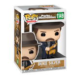 Duke Silver #1149 Parks and Recreation Funko Pop in display box