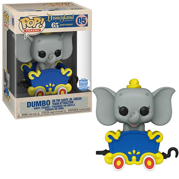 Dumbo On The Casey Jr Circus Train Attraction #05 - Disneyland 65th Funko Pop! Trains [Funko Limited Edition] [Box Damage]