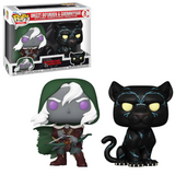 Drizzt Do'urden and Guenhwyvar Dungeons & Dragons Funko Pop! in box and out of box