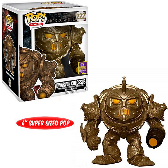 Dwarven Colossus #222 - The Elder Scrolls Morrowind Funko Pop! Games [6-Inch 2017 Summer Convention Exclusive]