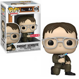 Dwight Schrute with Blow Torch #1178 The Office Funko Pop Target Exclusive in box and out of box