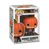 Dwight Schrute with Pumpkinhead #1171 The Office Funko Pop in box