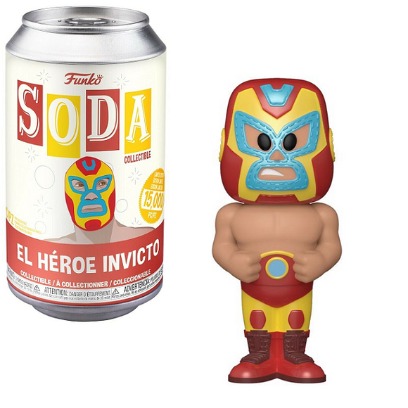 EL Heroe Invicto – Luchadores Funko Soda [Limited Edition] [Non Chase Opened]