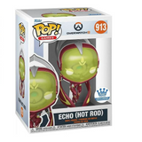 Echo Hot Rod #913 Funko Pop! displayed inside the box, front view