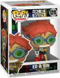 Ed & Ein #1215 Cowboy Bebop Funko Pop Animation inside display box