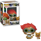 Ed and Ein Funko Pop #470 shown in box and out of box from Cowboy Bebop