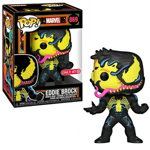 Eddie Brock #869 - Marvel Funko Pop! [Blacklight Target Exclusive]