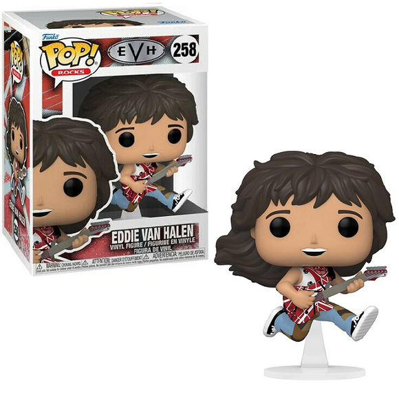 Eddie Van Halen #258 - EVH Funko Pop! Rocks [With Guitar]