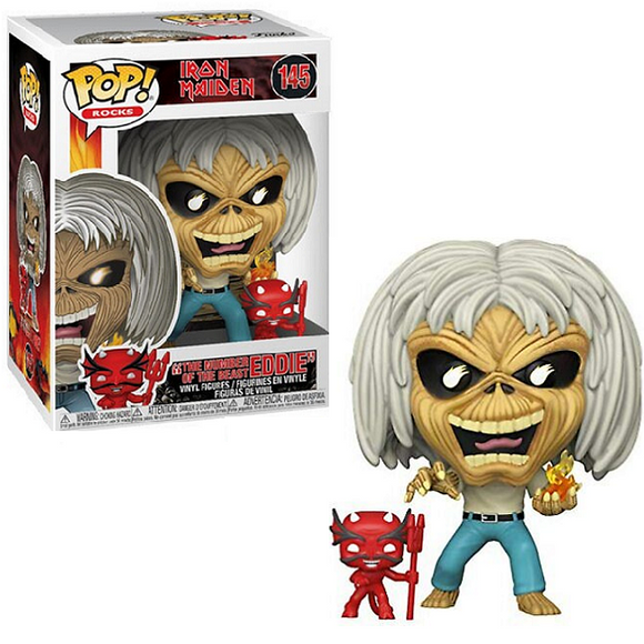 Eddie #145 - Iron Maiden Funko Pop! Rocks [Number of the Beast]