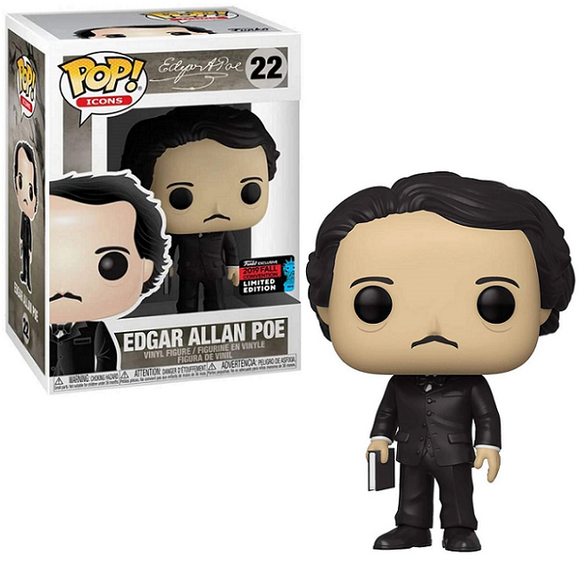 Edgar Allan Poe #22 - Edgar Allan Poe Funko Pop! Icons [2019 Fall Covention Exclusive]