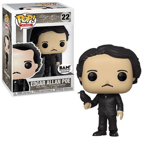 Edgar Allan Poe #22 - Edgar Allan Poe Funko Pop! Icons [BAM Exclusive]