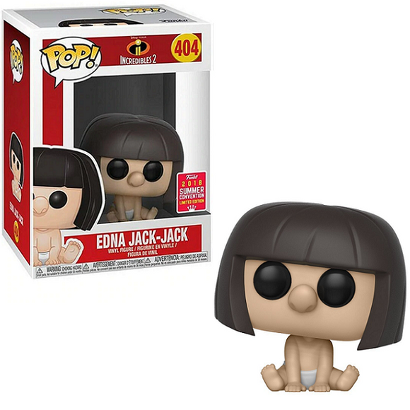 Edna Jack-Jack #404 - Incredibles 2 Funko Pop! [2018 Summer Convention Exclusive]