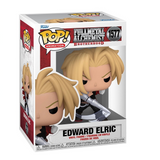 Edward Elric With Blade Funko Pop Animation #1577 Metallic displayed inside original window box