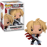 Edward Elric W/Blade #1577 - Fullmetal Alchemist Brotherhood Funko Pop! Animation [Metallic]