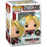 Edward Elric #1176 Funko Pop! Animation — Glow-in-the-Dark Chase in retail display box, Fullmetal Alchemist Brotherhood