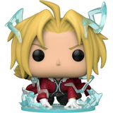 Edward Elric #1176 Fullmetal Alchemist Brotherhood Funko Pop figure performing alchemy out of box