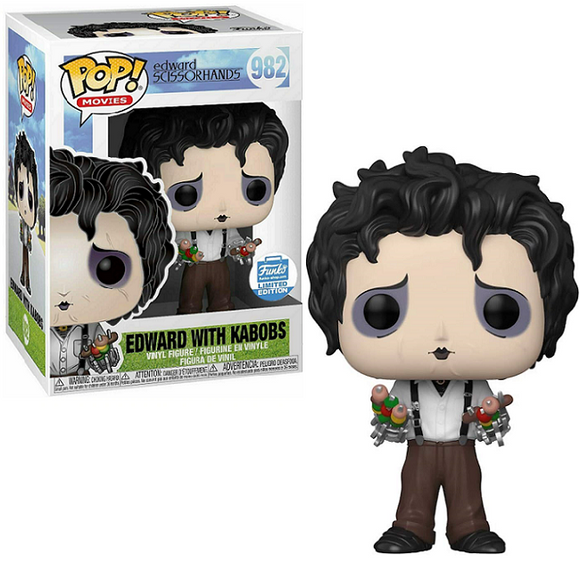 Edward with Kabobs #982 - Edward Scissorhands Funko Pop! Movies [Funko Limited Edition]