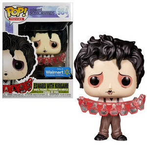 Edward with Kirigami #984 - Edward Scissorhands Funko Pop! Movies [Walmart Exclusive]