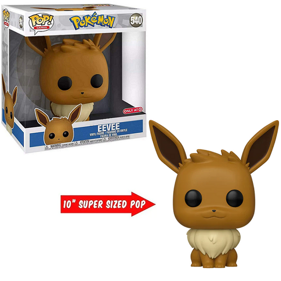 Eevee #540 – Pokemon Funko Pop! Games [10-Inch Target Exclusive]