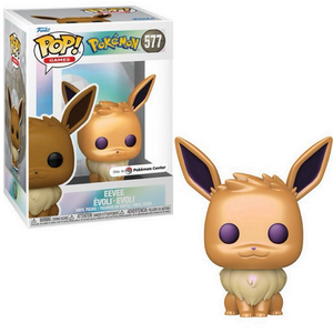 Eevee #577 - Pokemon Funko Pop! Games [Pearlescent Pokemon Center Exclusive]