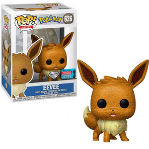 Eevee #626 - Pokemon Funko Pop! Games [Diamond 2021 Fall Convention Limited Edition]