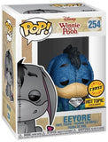 Eeyore #254 Winnie the Pooh Funko Pop Diamond Chase Hot Topic Exclusive in box