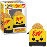 Eggo with Toaster #254 - Eggo Ad Icons Funko Pop! in box and out of box glam shot