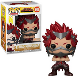 Eijiro Kirishima #606 Metallic BoxLunch Exclusive My Hero Academia Funko Pop figure in box and out of box
