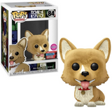 Ein #84 Cowboy Bebop Funko Pop! Flocked 2020 Fall Convention Exclusive figure in box and out of box