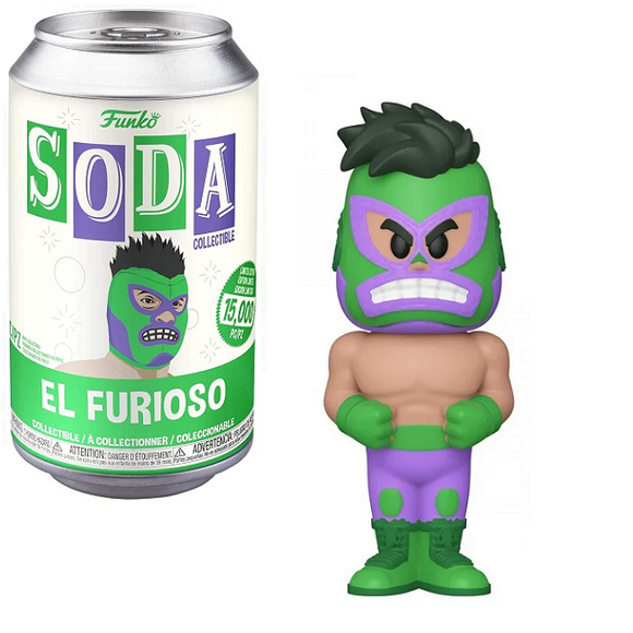 El Furioso – Luchadores Funko Soda [Limited Edition] [Non Chase Opened]